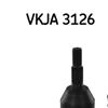 SKF Driveshaft CV Joint Kit VKJA 3126