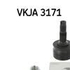 SKF Driveshaft CV Joint Kit VKJA 3171