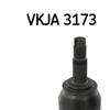 SKF Driveshaft CV Joint Kit VKJA 3173