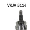 SKF Driveshaft CV Joint Kit VKJA 5114