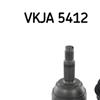 SKF Driveshaft CV Joint Kit VKJA 5412