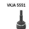 SKF Driveshaft CV Joint Kit VKJA 5551