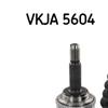 SKF Driveshaft CV Joint Kit VKJA 5604