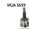 SKF Driveshaft CV Joint Kit VKJA 5659