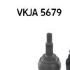 SKF Driveshaft CV Joint Kit VKJA 5679