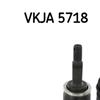 SKF Driveshaft CV Joint Kit VKJA 5718