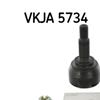 SKF Driveshaft CV Joint Kit VKJA 5734