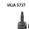 SKF Driveshaft CV Joint Kit VKJA 5737