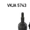 SKF Driveshaft CV Joint Kit VKJA 5743