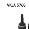 SKF Driveshaft CV Joint Kit VKJA 5768