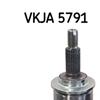 SKF Driveshaft CV Joint Kit VKJA 5791