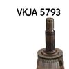 SKF Driveshaft CV Joint Kit VKJA 5793