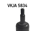 SKF Driveshaft CV Joint Kit VKJA 5834