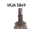 SKF Driveshaft CV Joint Kit VKJA 5849