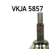 SKF Driveshaft CV Joint Kit VKJA 5857