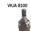 SKF Driveshaft CV Joint Kit VKJA 8100