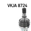 SKF Driveshaft CV Joint Kit VKJA 8724