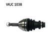 SKF Driveshaft VKJC 1038