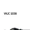 SKF Driveshaft VKJC 1038