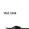 SKF Driveshaft VKJC 1348