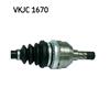 SKF Driveshaft VKJC 1670