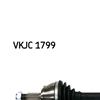 SKF Driveshaft VKJC 1799