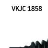 SKF Driveshaft VKJC 1858