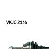 SKF Driveshaft VKJC 2146