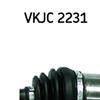 SKF Driveshaft VKJC 2231