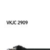 SKF Driveshaft VKJC 2909