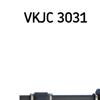 SKF Driveshaft VKJC 3031