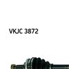 SKF Driveshaft VKJC 3872