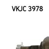 SKF Driveshaft VKJC 3978