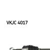 SKF Driveshaft VKJC 4017