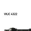 SKF Driveshaft VKJC 4322