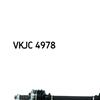 SKF Driveshaft VKJC 4978