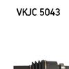 SKF Driveshaft VKJC 5043