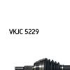 SKF Driveshaft VKJC 5229