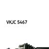 SKF Driveshaft VKJC 5467