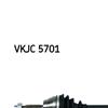 SKF Driveshaft VKJC 5701