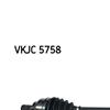 SKF Driveshaft VKJC 5758