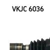 SKF Driveshaft VKJC 6036