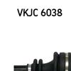 SKF Driveshaft VKJC 6038