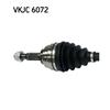 SKF Driveshaft VKJC 6072