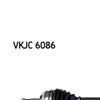 SKF Driveshaft VKJC 6086