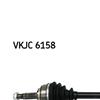 SKF Driveshaft VKJC 6158