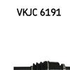 SKF Driveshaft VKJC 6191