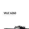 SKF Driveshaft VKJC 6260