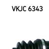 SKF Driveshaft VKJC 6343