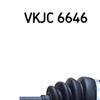 SKF Driveshaft VKJC 6646